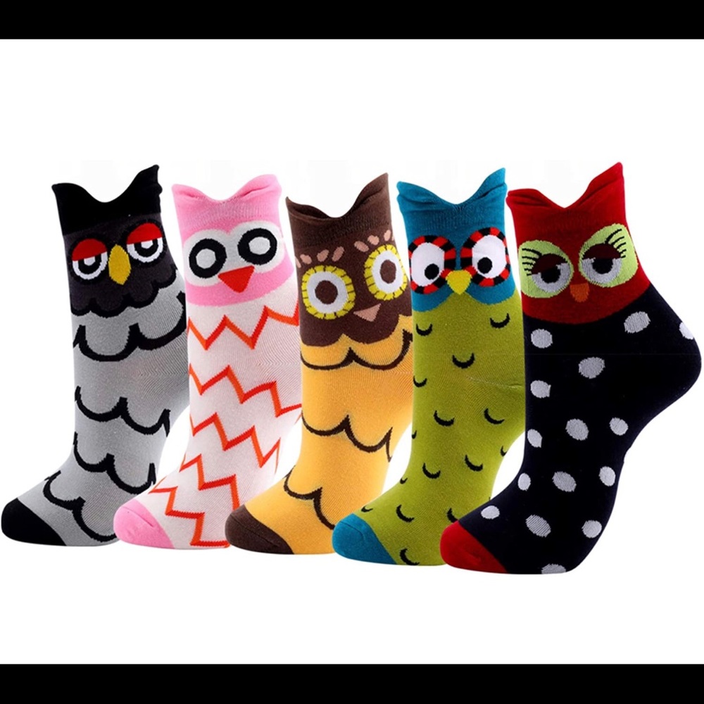 NWT - Women’s 5 Pack of Owl Socks